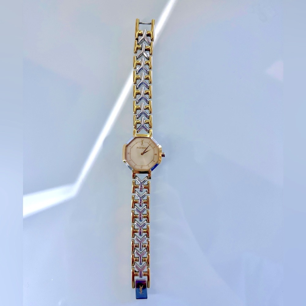 Authentic Ysl octagon watches